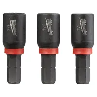 [MIA-49-66-4512] 3PK 1/4 CONTROLADORES DE TUERCA DE INSERCIÓN DE IMPACTO SHOCKWAVE