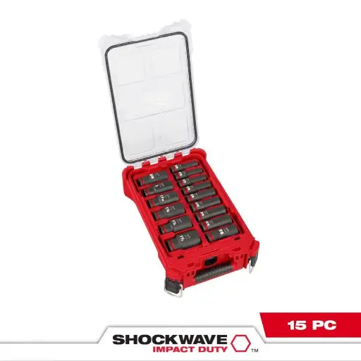 [MIA-49-66-6802] 1/2DR 15PC SAE PO IMP SCKT SET