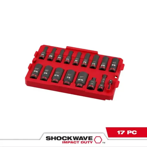 [MIA-49-66-6815] 3/8DR 17PC SAE IMP SCKT SET TY