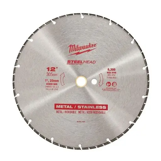 [MIA-49-93-7835] DISCO 12" STEELHEAD PARA CORTE EN METAL