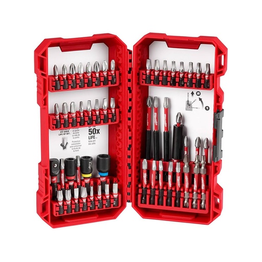 [MIA-48-32-4010] SET DE PUNTAS DE IMPACTO SHOCKWAVE DE 54 PIEZAS