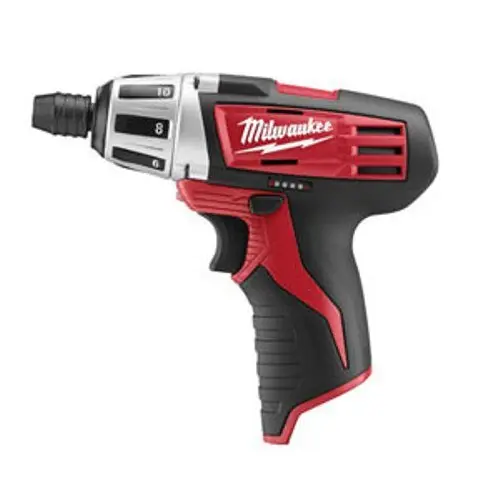 [MIL-2401-20] DESTORNILLADOR HEXAGONAL 1/4 M12 C/CARBONES 12 V ION DE LITIO (HERRAMIENTA SOLA)