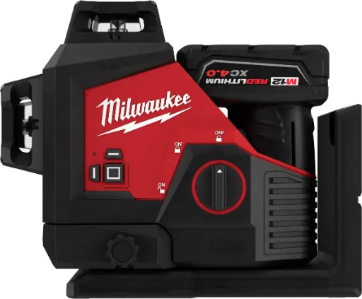 [MIL-3632-21] LASER VERDE DE 3 PLANOS 360 M12 - KIT