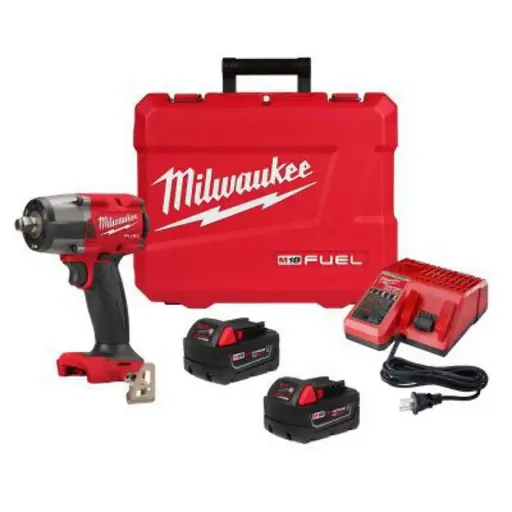 [MIL-2962-22R] M18 FUEL™ 1/2" LLAVE DE IMPACTO DE PAR MEDIO CON KIT DE RETENCIÓN DE PASADOR
