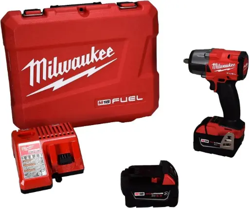 [MIL-2960-22R] M18 FUEL™ 3/8" LLAVE DE IMPACTO DE PAR MEDIO CON KIT DE RETENCIÓN DE PASADOR