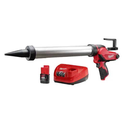 [MIL-2442-21] PISTOLA DE PEGAMENTO 20 OZ. CON BARRIL DE ALUMINIO M12™ FUEL KIT