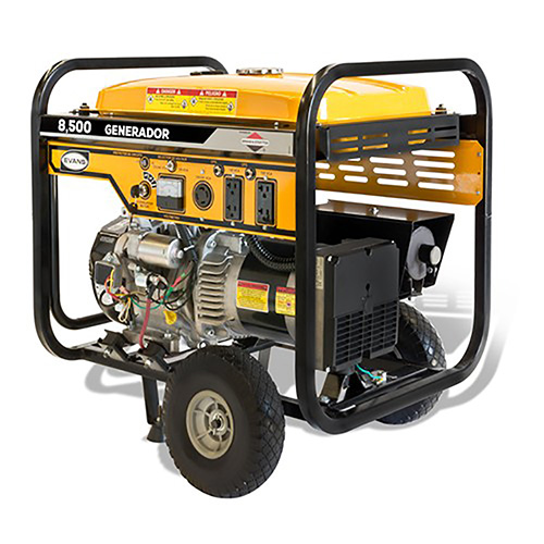 [EVA-G85MG1350BS] GENERADOR MONOFASICO 13.5 HP MOTOR BRIGSS STRATON 8.5 KVA 120/240 V 60 HZ