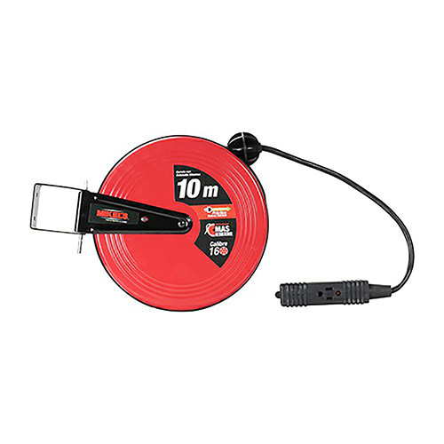 [MIK-CEE-10] CARRETE CON EXTENSION ELECTRICA (10 MTS)