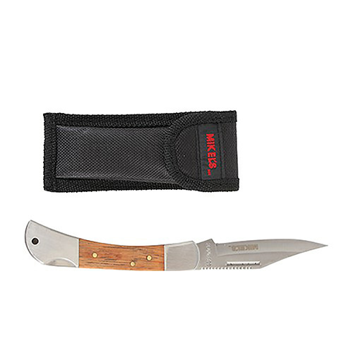 [MIK-NM-4] NAVAJA CON MANGO DE MADERA