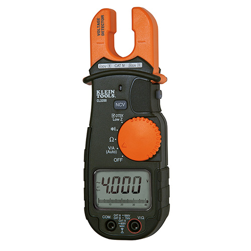 [KLE-CL3200] MULTIMETRO DE HORQUILLA 200 AMP DE CORRIENTE ALTERNA (SUBST. A CL3000)