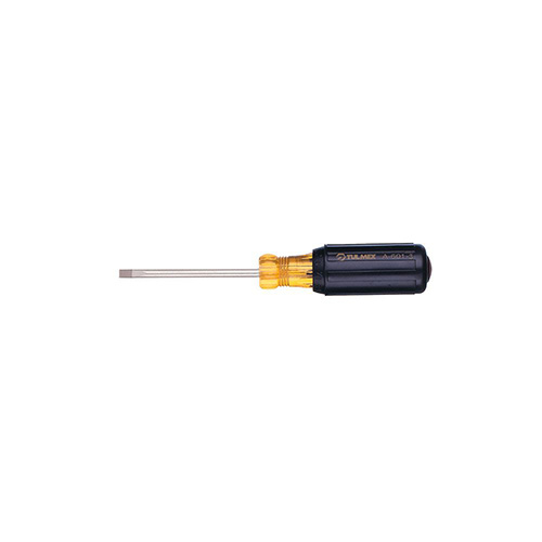 [KLE-601-3] DESARMADOR PUNTA CABINET BARRA REDONDA DE 3/16 X 3 MANGO ACOJINADO