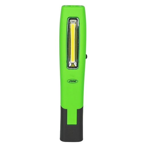 [JBM-54122] LAMPARA DE TALLER PORTATIL CON BASE IMANTADA ARTICULADA 300 LUM C/DOBLE GANCHO