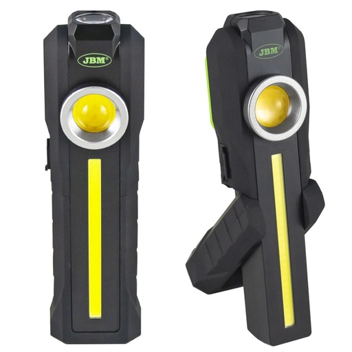 [JBM-53776] LAMPARA DE BOLSILLO RECARGABLE TIPO USB C/3 LEDS DIFERENTES BATERIA DE LI-ION