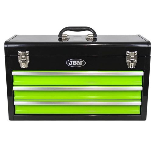 [JBM-51600] CAJA DE HERRAMIENTAS C/3 PANELES FRONTALES MAS COMPARTIMIENTO SUPERIOR