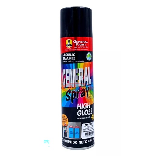 [G.P-A2302] PINTURA EN SPRAY (BOTE 400ml) NEGRO