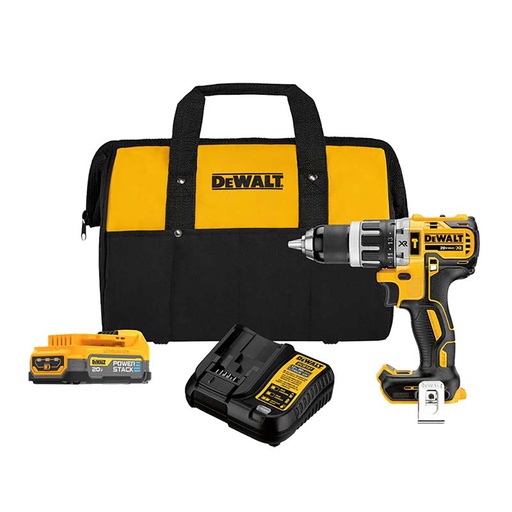 [BDD-DCD796E1-B3] ROTOMARTILLO 20V BRUSHLESS 460W INCLUYE CAJA PLÁSTICA 1 BATERÍA POWERSTACK Y CARGADOR RÁPIDO