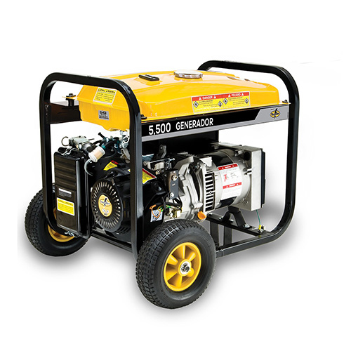 [EVA-G55MG1000THW] GENERADOR MONOFASICO 10 HP MOTOR THUNDER 5.5 KVA 120/240 V 60Hz