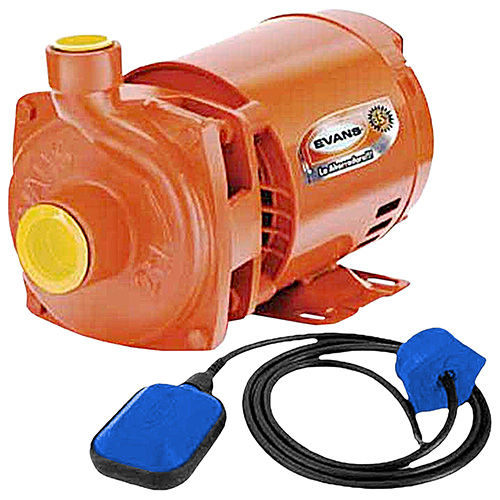[EVA-3H100-FS] BOMBA DOMESTICA 1 HP 1 1/4 X 1 + KIT FLOTADOR 2MT 15 AMP