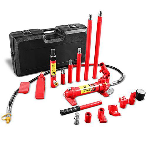 [MIK-R-434] PORTO POWER 4 TON C/4 EXT. Y 9 ACCESORIOS C/ESTUCHE