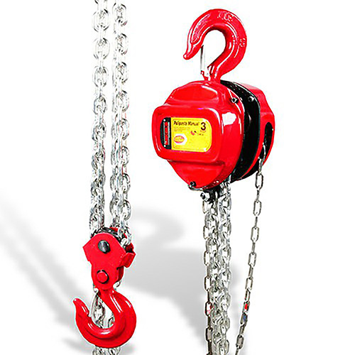 [MIK-POLM-3] POLIPASTO MANUAL C/CAPACIDAD 3 TON