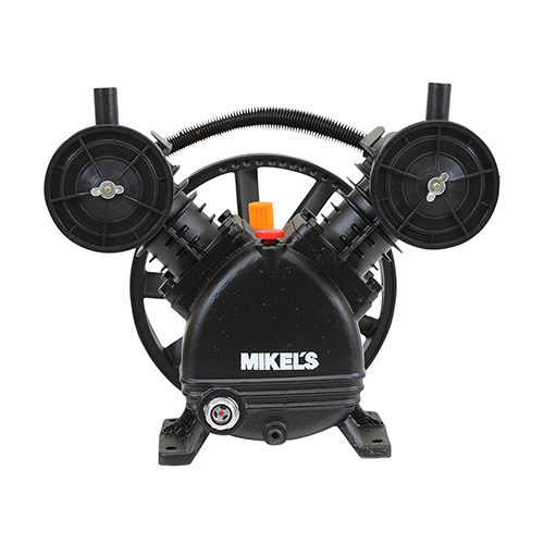 [MIK-CPC-1] CABEZA P/COMPRESOR DE AIRE 1 HP 6.7 CFM HIERRO FUND. 2 CILINDROS 51mm