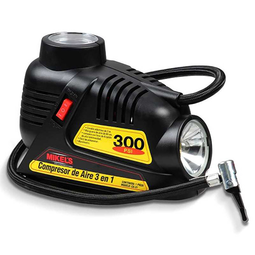 [MIK-CA-31] COMPRESOR DE AIRE 3 EN 1 P/AUTO PESADO TELESCOPICO