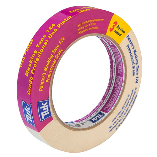 [TUK-124-1/2X50] CINTA MASKING TAPE 1/2 X 50m (MORADA) P/USO AUTOMOTRIZ
