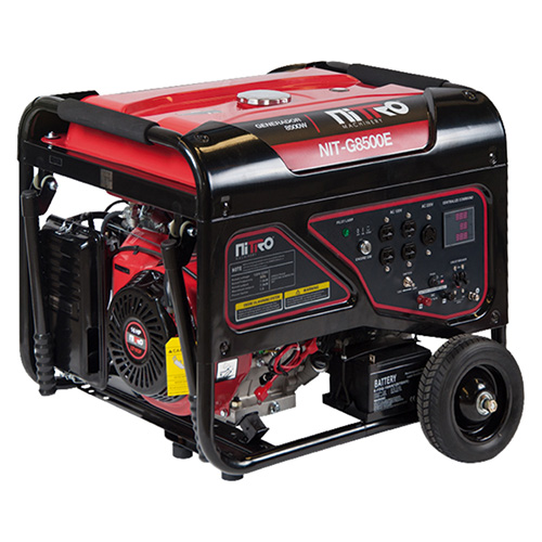 [NIT-G8500E] GENERADOR A GASOLINA 7,500 W 16 HP 110-220 V/60Hz (4 TIEMPOS) ENC. MANUAL C/MARC