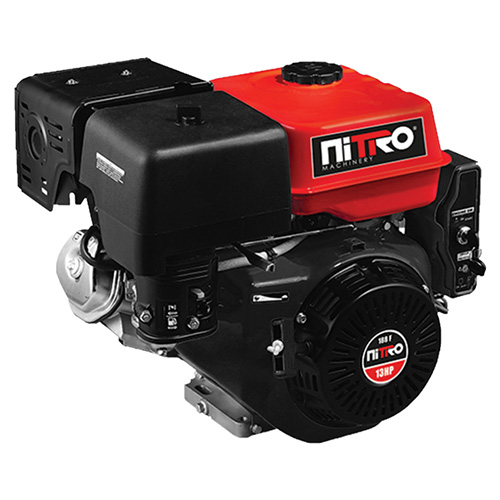 [NIT-GE390ES] MOTOR HORIZONTAL A GASOLINA 13 HP C/MARCHA Y CUÑERO