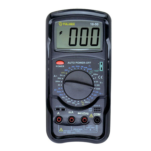 [TUL-16-50] MULTIMETRO DIGITAL ESTANDAR EN CAJA