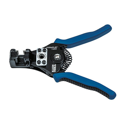 [KLE-11063W] PINZA PELACABLES AUTOMATICA KATAPULT DE CALIBRE 8 A 22 AWG
