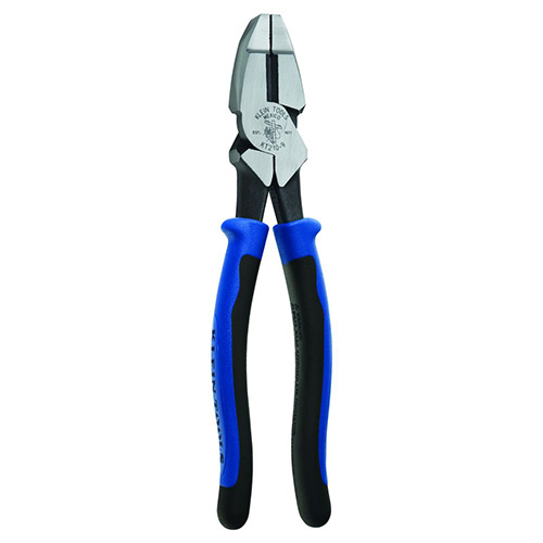 [KLE-KT210-9] PINZA DE ELECTRICISTA ALTA PALANCA 9 CABEZA REDONDEADA MANGO BICOLOR