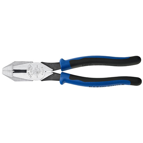 [KLE-KT201-9] PINZA DE ELECTRICISTA 9 CLASICA CABEZA CUADRADA MANGO BICOLOR