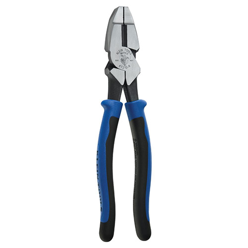 [KLE-KT210-8] PINZA DE ELECTRICISTA ALTA PALANCA 8 CABEZA REDONDEADA MANGO BICOLOR