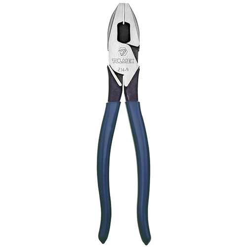 [TUL-214-9] PINZA ELECTRICISTA 9 ALTA PALANCA C/MORDAZA JALAGUIAS BLISTER