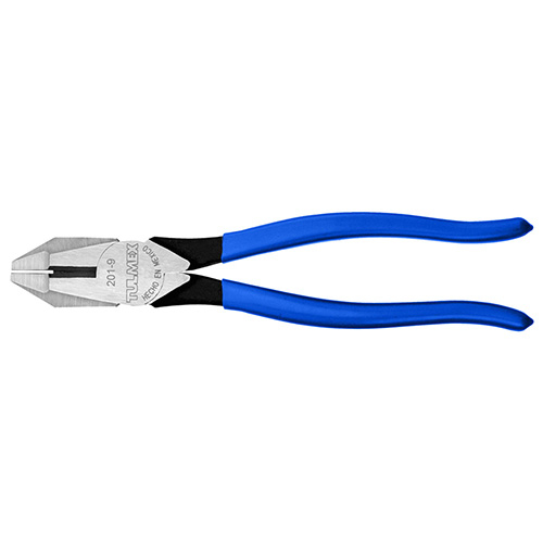 [TUL-201-9] PINZA DE ELECTRICISTA CLASICA 9 MANGO AZUL BLISTER