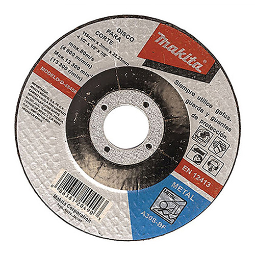 [MAA-D-45484] DISCO P/CORTE METAL 7 X 7/8 X 3mm (LARGA VIDA) INDUSTRIAL (MAA-D45484)