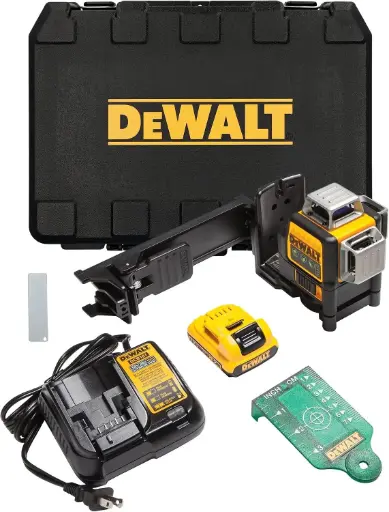 [BDD-DW089LG-K] NIVEL LASER LINEA VERDE 12V 3X360