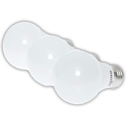 [AXO-F3P10109] FOCO LED A60 9 WATTS ENTRADA ESTANDAR (LUZ BLANCA 6500 K) PAQUETE DE 3 PZAS