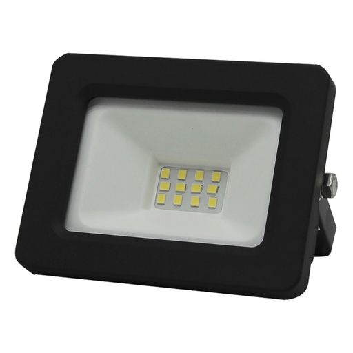 [AXO-REF010] REFLECTOR LED DE 10 WATTS DE 120-240 VOLTS LUZ BLANCA 6500K 0.9 FP MARCO NEGRO