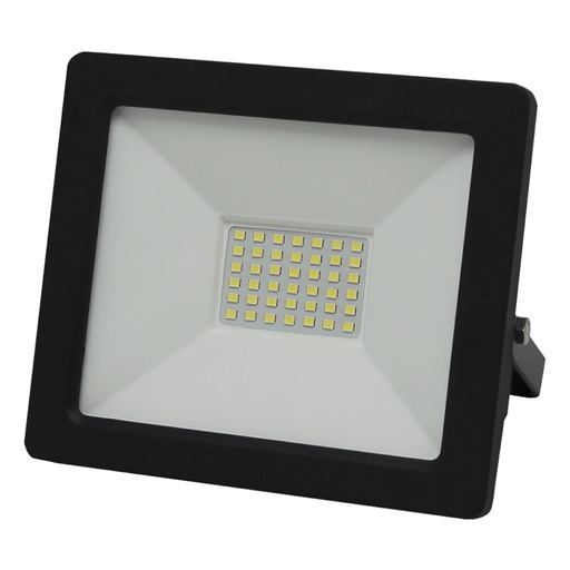 [AXO-REF030] REFLECTOR LED DE 30 WATTS DE 120-240 VOLTS LUZ BLANCA 6500K 0.9 FP MARCO NEGRO