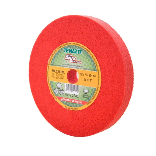 [AUS-2341] RUEDA UNIX DE OXIDO DE ALUMINIO GNO 180 200 X 25 X 25.4 MM