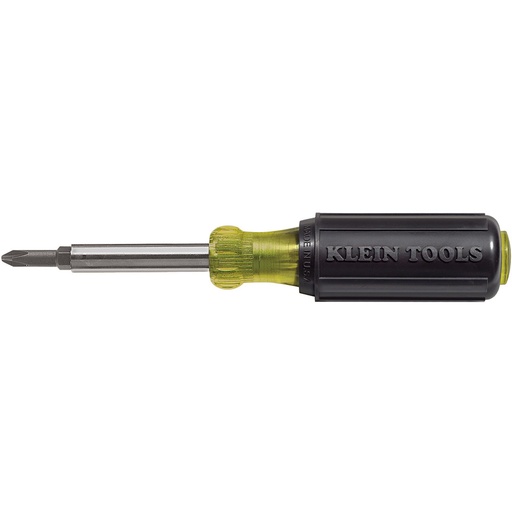 [KLE-32476] DESARMADOR MULTIUSOS 5 en 1 CON PUNTAS PHILLIPS Y PUNTAS PLANAS