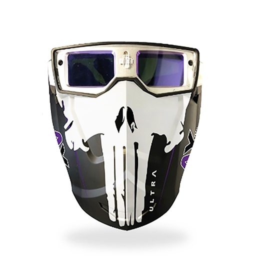 [AXT-CEG200FX-CV] GOOGLES ELECTRONICOS PARA SOLDAR DE SOMBRA VARIABLE C/PROTECTOR FACIAL