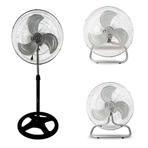 [AXO-VP1003] VENTILADOR DE PEDESTAL 3 EN 1 18 PULGADAS (P/DIFERENTES POSICIONES)