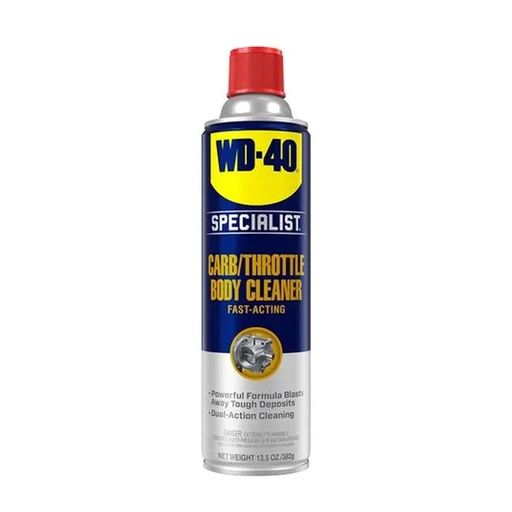[W.D-300134] WD40 LIMPIADOR DE CARBURADOR Y CUERPO DE ACELERACION WD SPECIALIST 13.5 OZ 382 GRAMOS