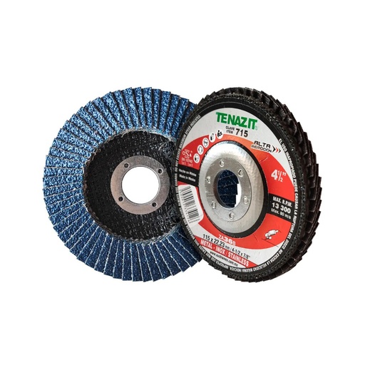 [AUS-715] DISCO LAMINADO, GRANO ZIRCONIO, DE 115 X 22.23 MM