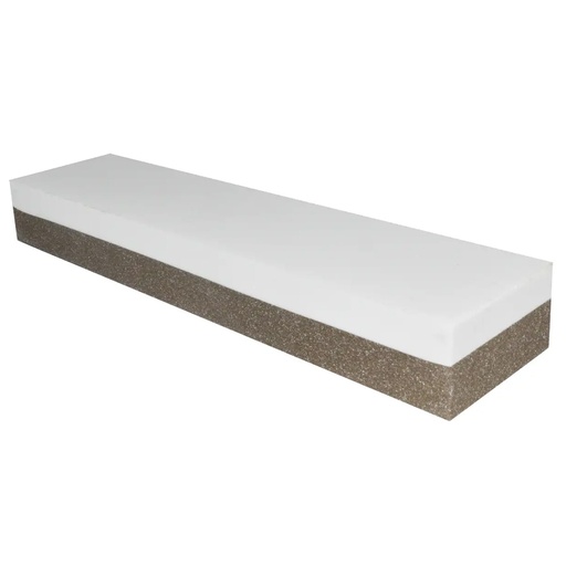 [AUS-390] LIMA COMBINADA 8" X 2" X 1" (45% BLANCO FINO Y 55% CAFÉ GRUESO) EASY CUT