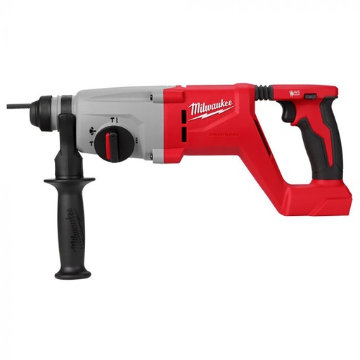 [MIL-2613-20] ROTOMARTILLO SDS PLUS DE 1 PULGADA CON MANGO EN D SIN CARBONES M18 (HERRAMIENTA SOLA)
