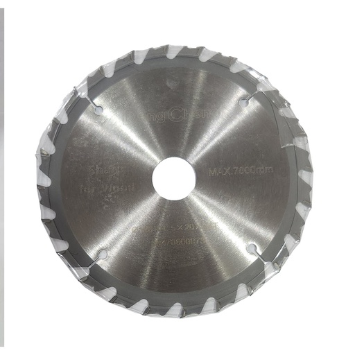 [DCH-30470600073] DISCO C/PASTILLAS DE CARBURO DE 5 X 1.8 X 20 DE 24 DIENTES P/SIERRA CIRCULAR INAL. DCH-DCMY125DM